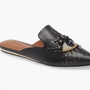 Kurt Geiger Black Embellished Women's Mules sz 6